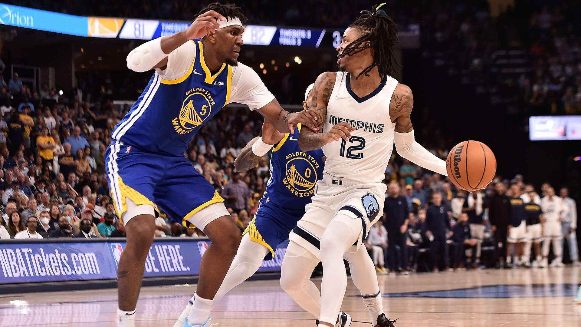 Ja Morant accepts responsibility after Grizzlies' Game 1 loss against  Warriors | Stadium Astro