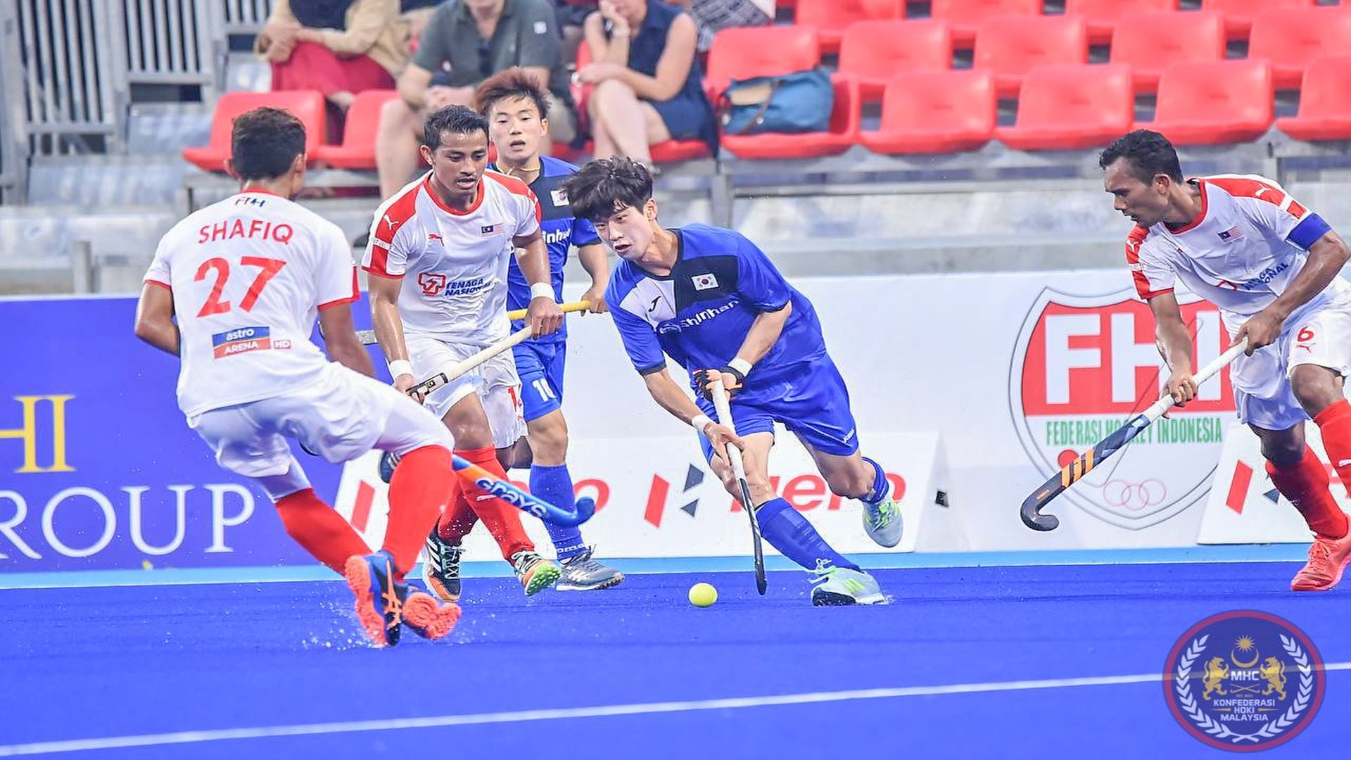 Hoki Piala Asia: Korea Selatan sekat hajat barisan negara