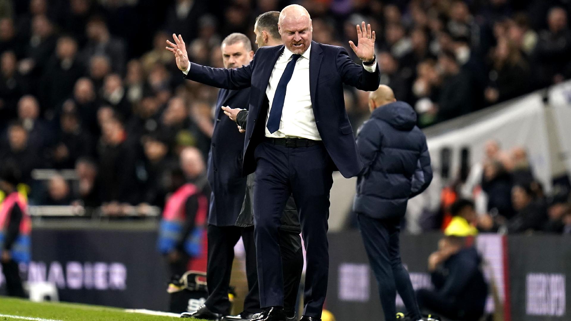 EPL: Sean Dyche berang VAR batalkan gol Everton lawan Spurs