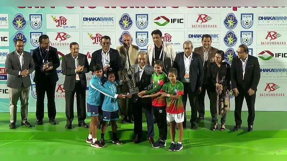 SAFF B-19 Wanita: India hampir dinobat juara dengan lambungan syiling