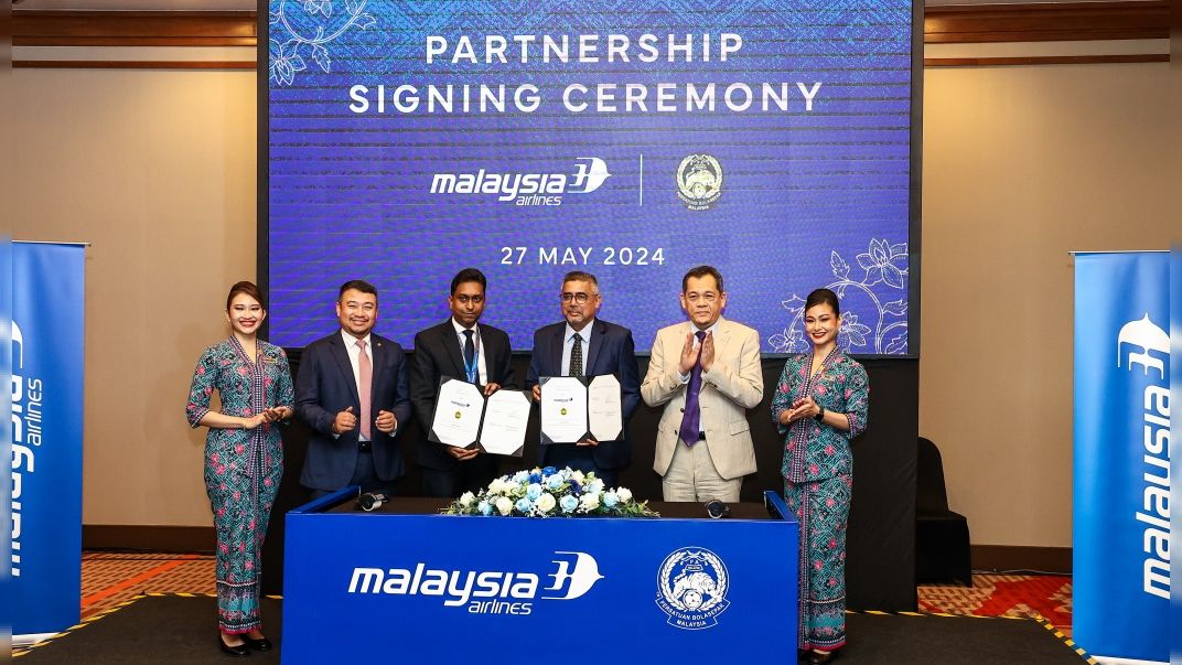 Malaysia Airlines Berhad diumum sebagai penaja utama Harimau Malaya, FAM