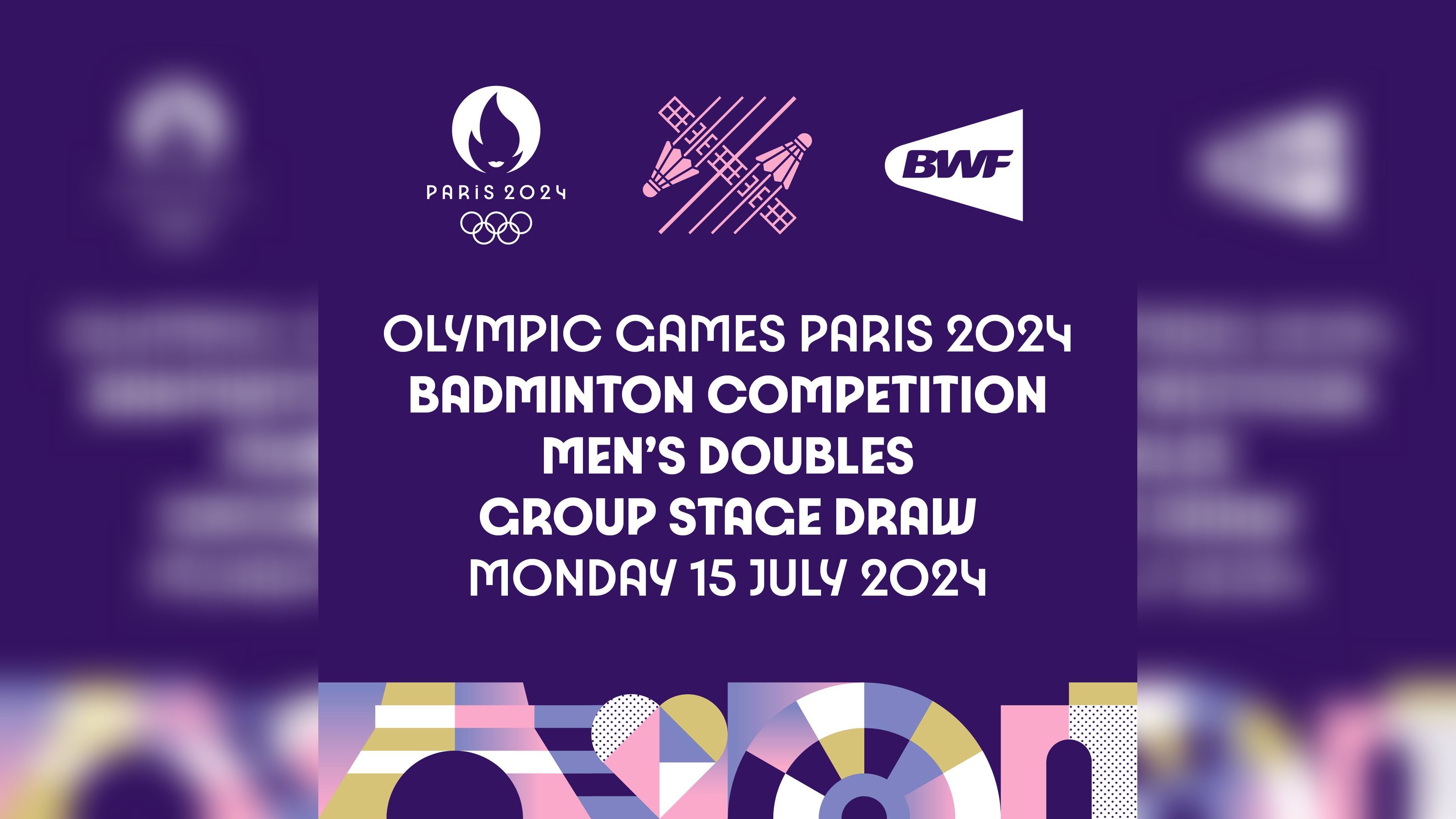 Paris Olympics 2024 Badminton Draw Cloris Roanna