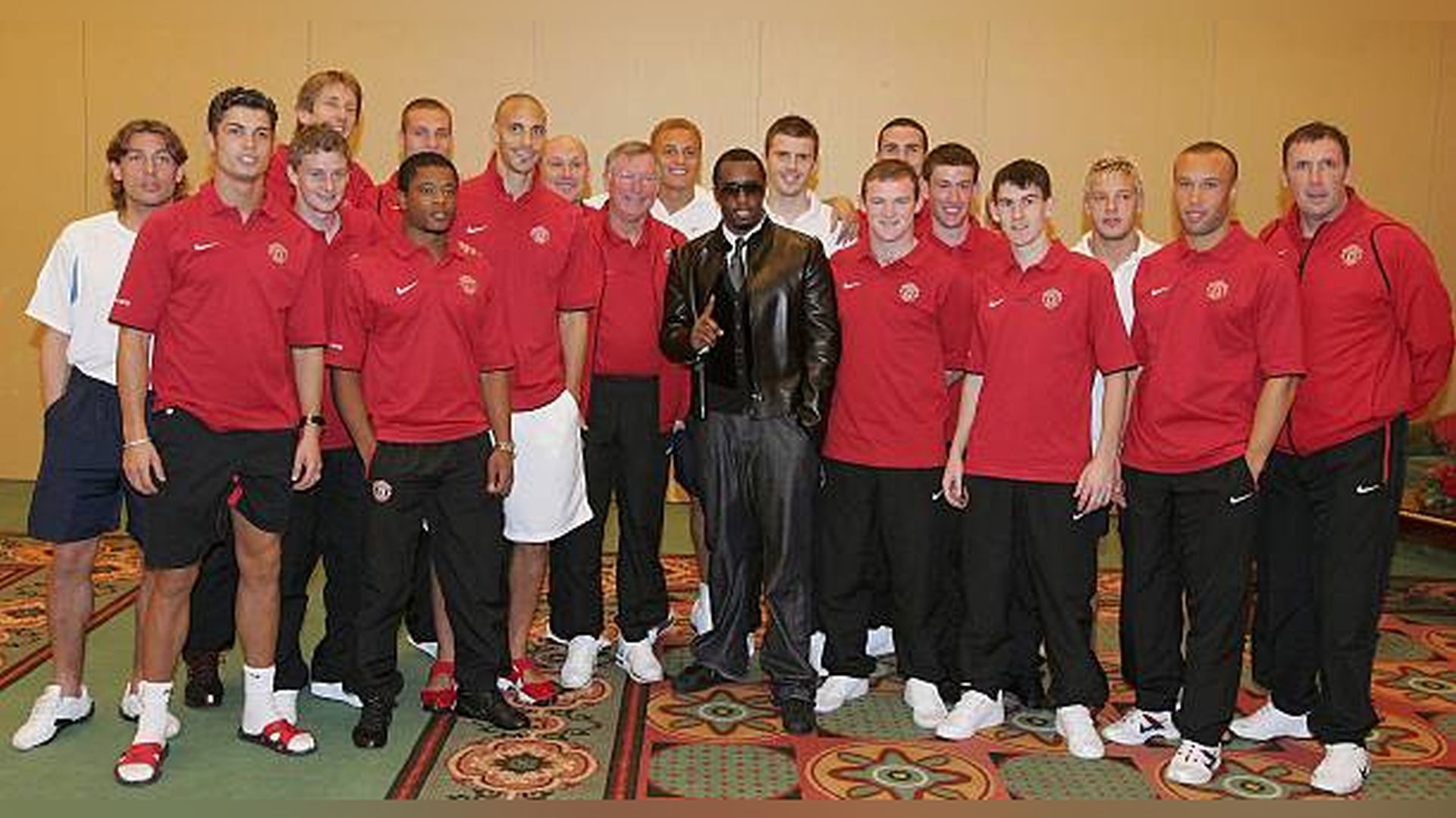 Cristiano Ronaldo, Wayne Rooney antara pemain Man United pernah luang masa bersama P. Diddy